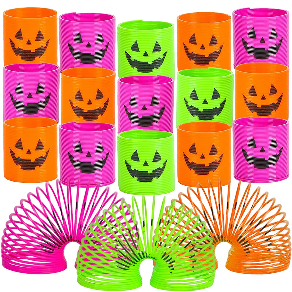 Amazon.com: ArtCreativity Jack-O-Lantern Coil Springs, Set of 48